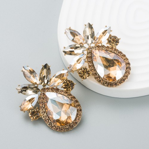 Fashion Jewelry Rhinestone Earrings For Women YWHME-977