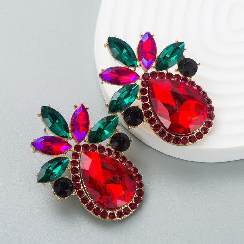 Fashion Jewelry Rhinestone Earrings For Women YWHME-977