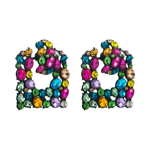 Fashion Jewelry Rhinestone Earrings For Women YWHME-978