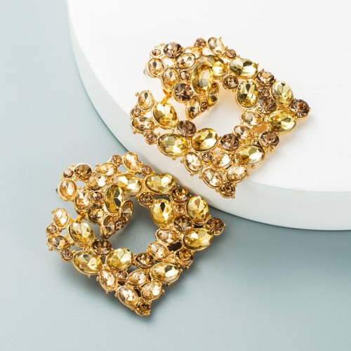 Fashion Jewelry Rhinestone Earrings For Women YWHME-978