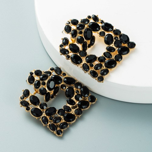 Fashion Jewelry Rhinestone Earrings For Women YWHME-978