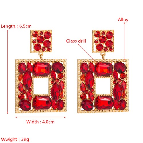 Fashion Jewelry Rhinestone Earrings For Women YWHME-979