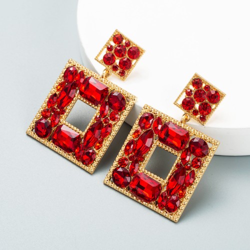 Fashion Jewelry Rhinestone Earrings For Women YWHME-979