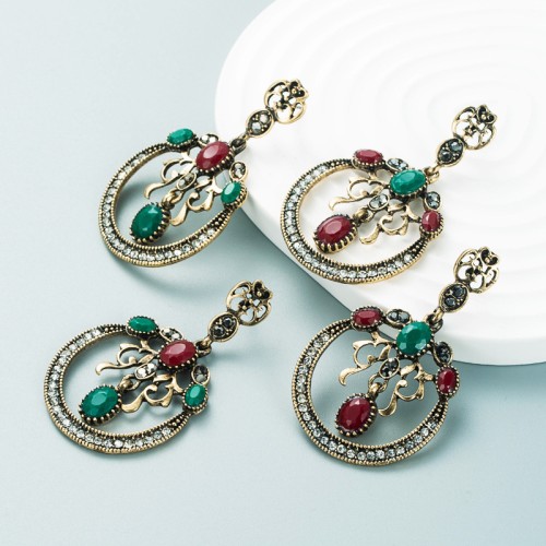 Fashion Jewelry Rhinestone Earrings For Women YWHME-980