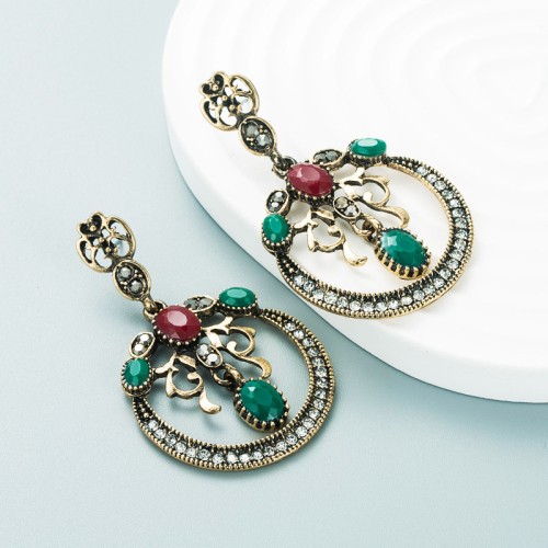 Fashion Jewelry Rhinestone Earrings For Women YWHME-980