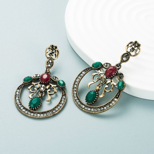 Fashion Jewelry Rhinestone Earrings For Women YWHME-980