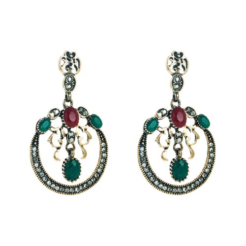 Fashion Jewelry Rhinestone Earrings For Women YWHME-980