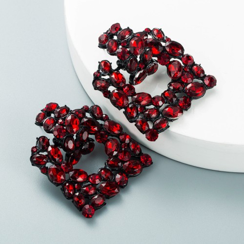 Fashion Jewelry Rhinestone Earrings For Women YWHME-981