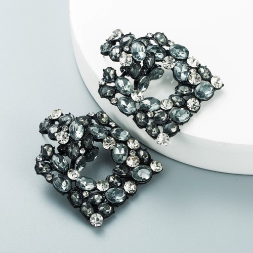 Fashion Jewelry Rhinestone Earrings For Women YWHME-981