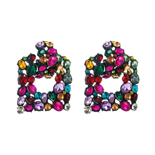 Fashion Jewelry Rhinestone Earrings For Women YWHME-981