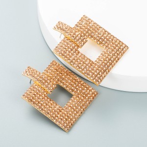 Fashion Jewelry Rhinestone Earrings For Women YWHME-982 