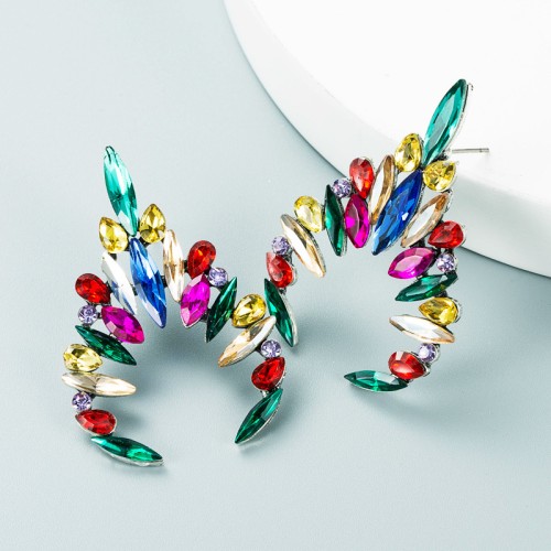 Fashion Jewelry Rhinestone Earrings For Women YWHME-983