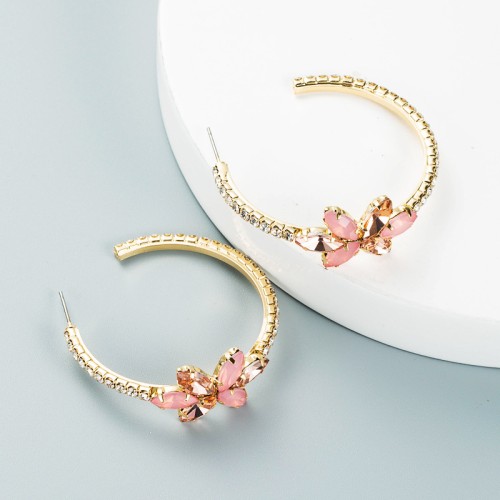 Fashion Jewelry Rhinestone Earrings For Women YWHME-984