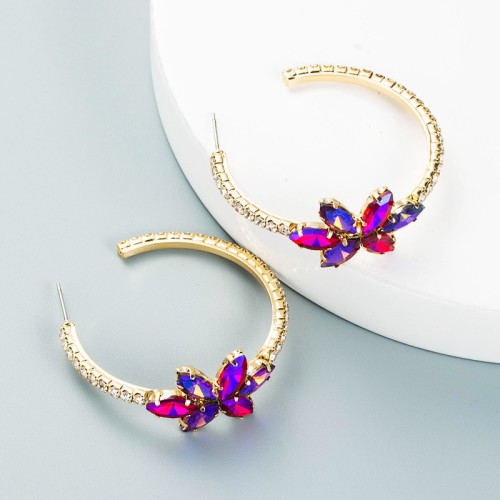 Fashion Jewelry Rhinestone Earrings For Women YWHME-984