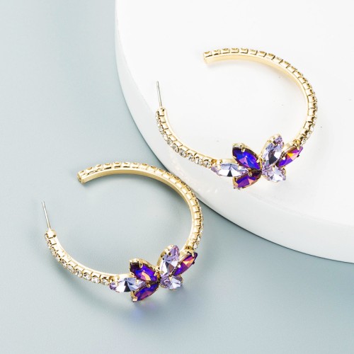 Fashion Jewelry Rhinestone Earrings For Women YWHME-984