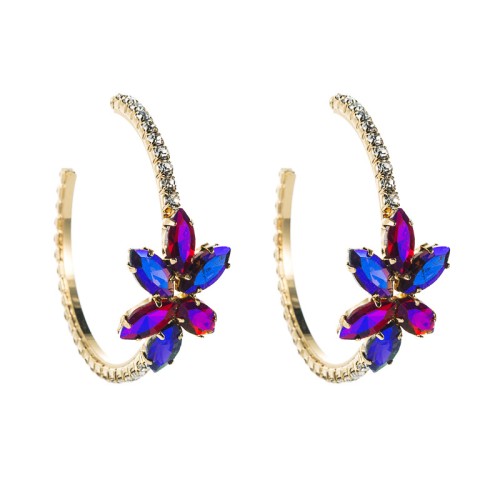 Fashion Jewelry Rhinestone Earrings For Women YWHME-984