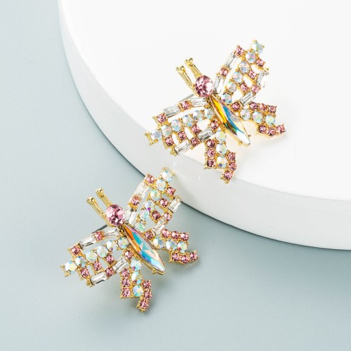 Fashion Jewelry Rhinestone Earrings For Women YWHME-985