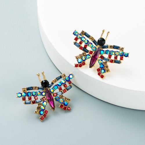 Fashion Jewelry Rhinestone Earrings For Women YWHME-985