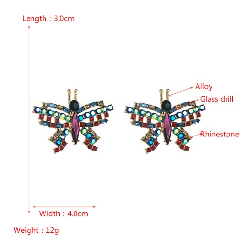 Fashion Jewelry Rhinestone Earrings For Women YWHME-985