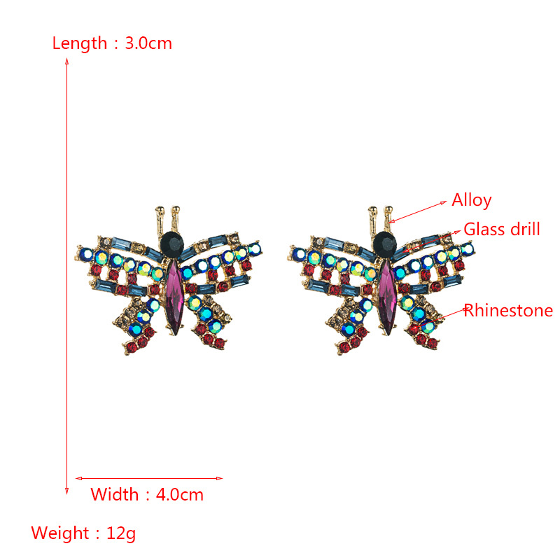 Fashion Jewelry Rhinestone Earrings For Women YWHME-985 