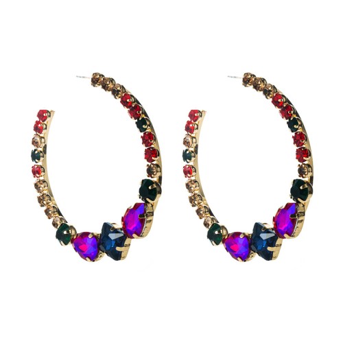 Fashion Jewelry Rhinestone Earrings For Women YWHME-986