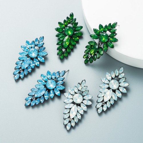 Fashion Jewelry Rhinestone Earrings For Women YWHME-987