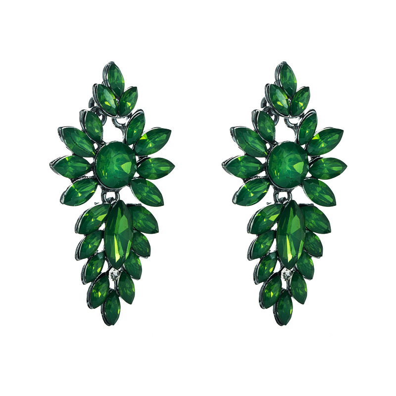 Fashion Jewelry Rhinestone Earrings For Women YWHME-987 