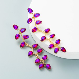 Fashion Jewelry Rhinestone Earrings For Women YWHME-990 