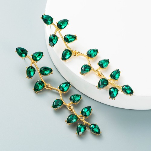 Fashion Jewelry Rhinestone Earrings For Women YWHME-990