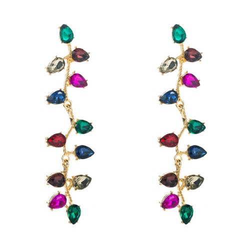 Fashion Jewelry Rhinestone Earrings For Women YWHME-990