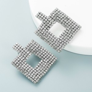 Fashion Jewelry Rhinestone Earrings For Women YWHME-991 