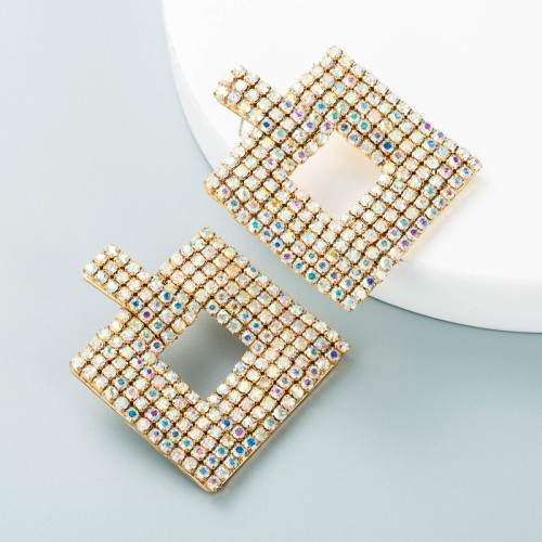 Fashion Jewelry Rhinestone Earrings For Women YWHME-991