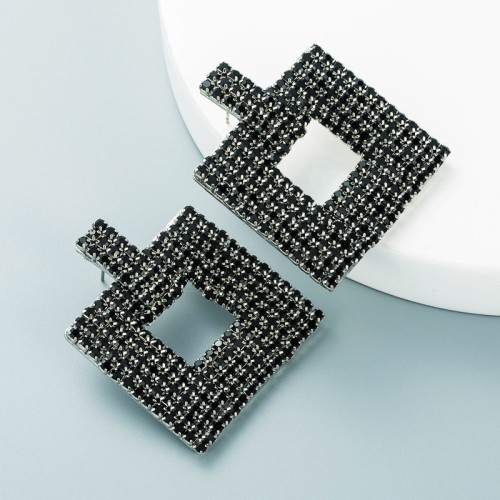 Fashion Jewelry Rhinestone Earrings For Women YWHME-991