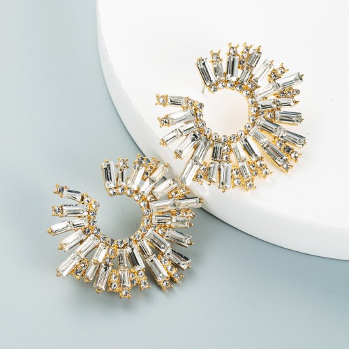 Fashion Jewelry Rhinestone Earrings For Women YWHME-992