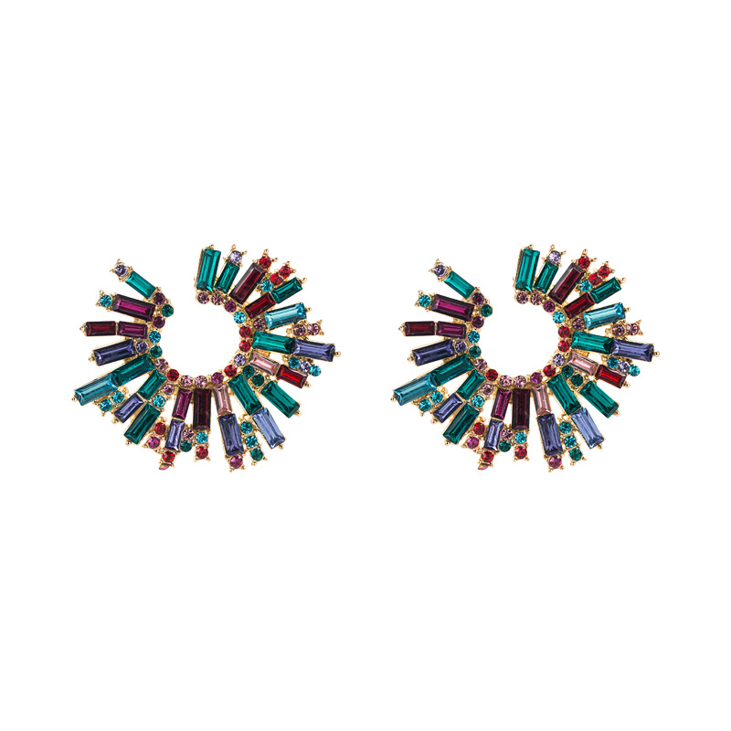 Fashion Jewelry Rhinestone Earrings For Women YWHME-992 