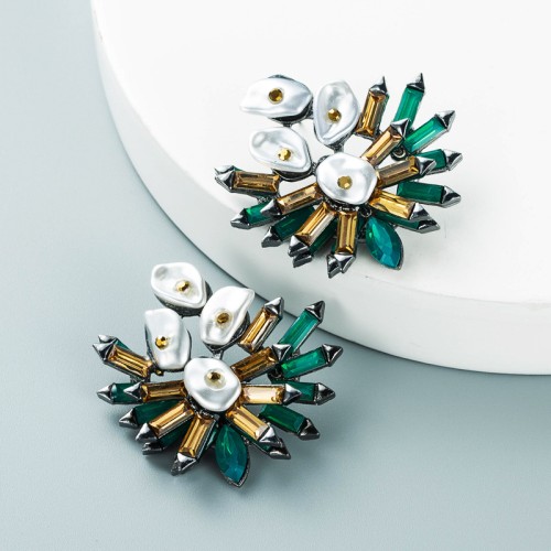 Fashion Jewelry Rhinestone Earrings For Women YWHME-993