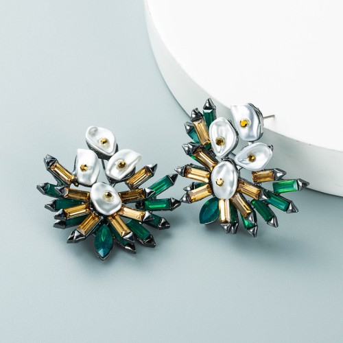 Fashion Jewelry Rhinestone Earrings For Women YWHME-993