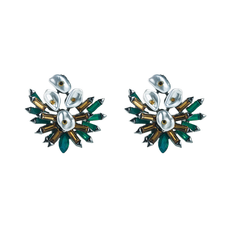 Fashion Jewelry Rhinestone Earrings For Women YWHME-993 