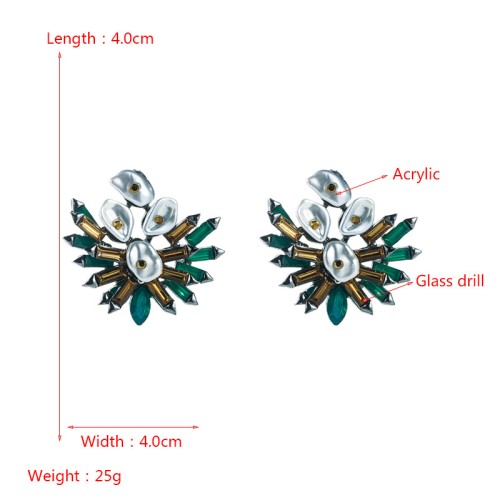 Fashion Jewelry Rhinestone Earrings For Women YWHME-993