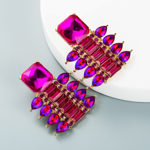 Fashion Jewelry Rhinestone Earrings For Women YWHME-994