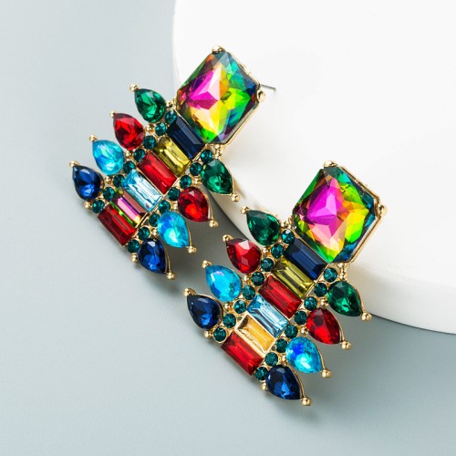 Fashion Jewelry Rhinestone Earrings For Women YWHME-994