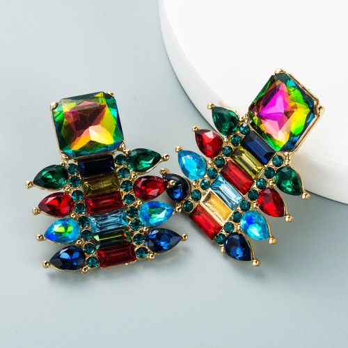 Fashion Jewelry Rhinestone Earrings For Women YWHME-994