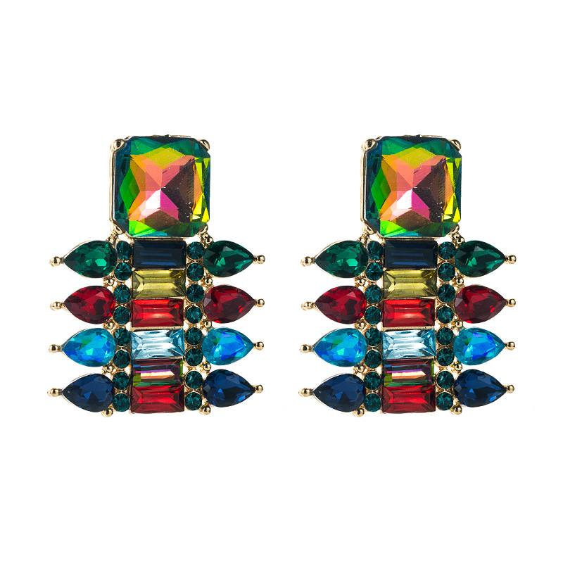 Fashion Jewelry Rhinestone Earrings For Women YWHME-994 