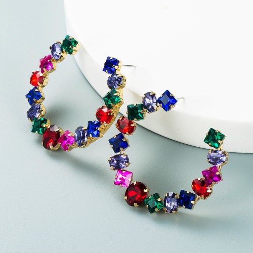 Fashion Jewelry Rhinestone Earrings For Women YWHME-995