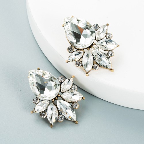 Fashion Jewelry Rhinestone Earrings For Women YWHME-996