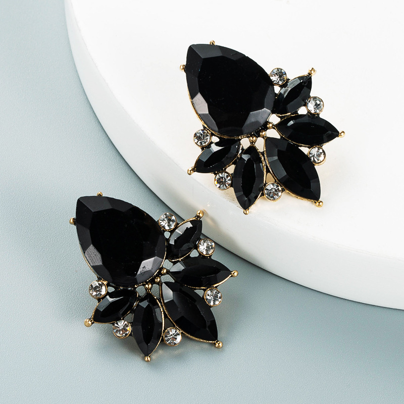 Fashion Jewelry Rhinestone Earrings For Women YWHME-996 