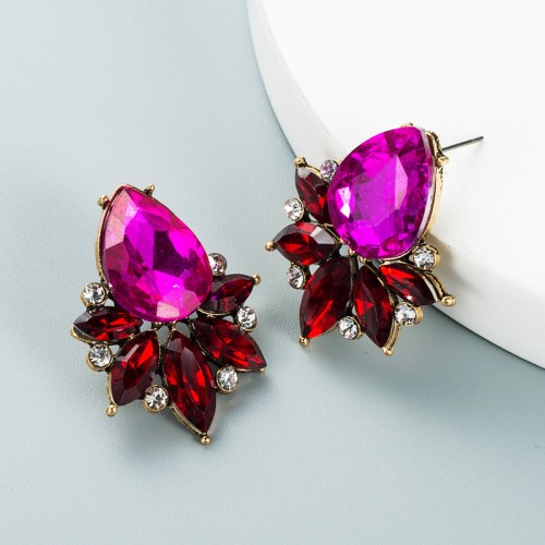 Fashion Jewelry Rhinestone Earrings For Women YWHME-996