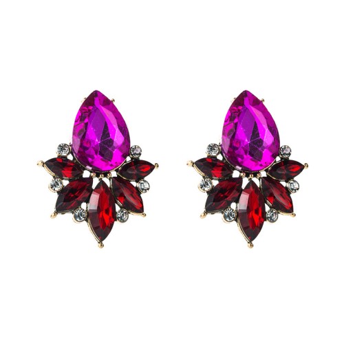 Fashion Jewelry Rhinestone Earrings For Women YWHME-996