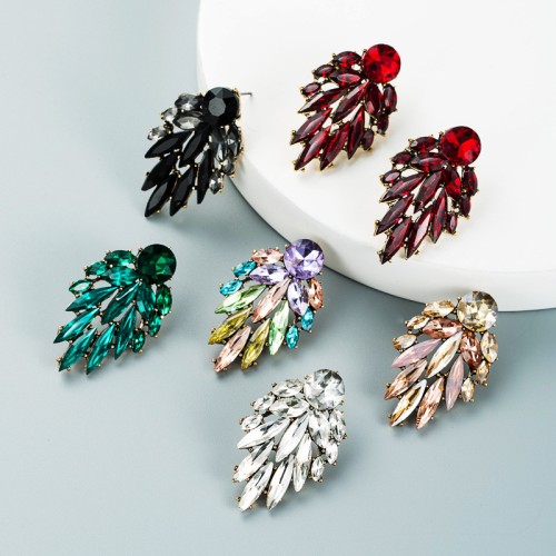 Fashion Jewelry Rhinestone Earrings For Women YWHME-997