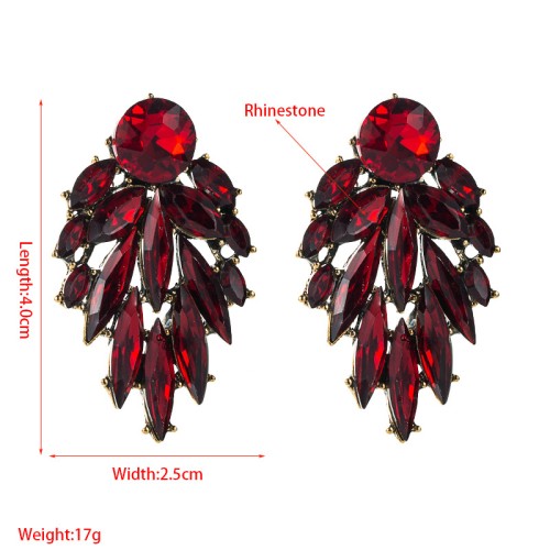 Fashion Jewelry Rhinestone Earrings For Women YWHME-997